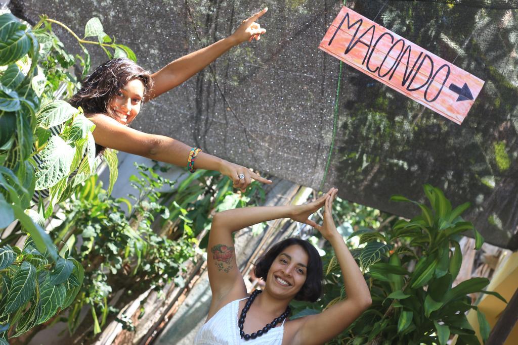 Macondo Hostel Morro de Sao Paulo Bagian luar foto